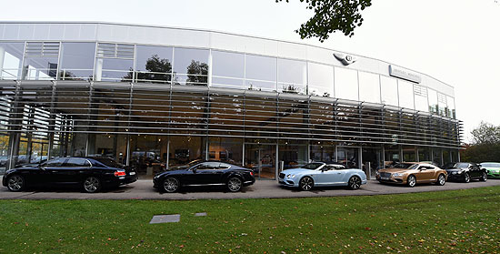 Start: Bentley in M&uuml;nchens Moosacher Stra&szlig;e 40&nbsp;